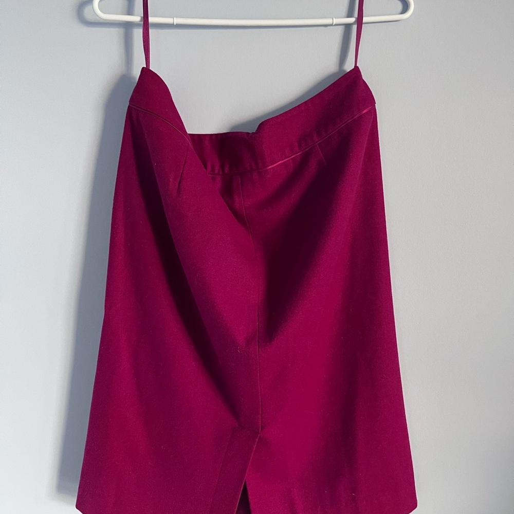 Monsoon Fuchsia Skirt Wool Blend
